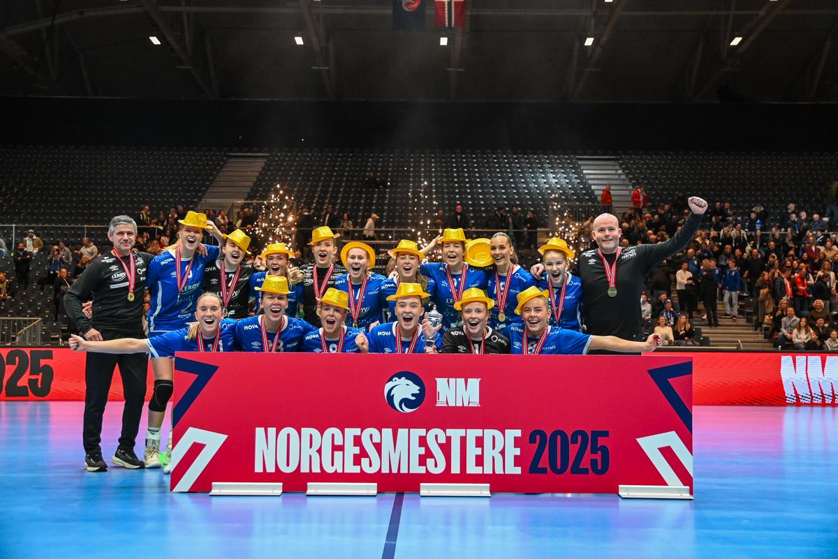 Fra NM-finalen for junior i Unity Arena.