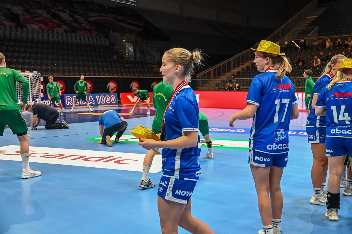 Fra NM-finalen for junior i Unity Arena.