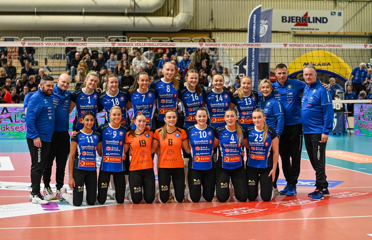 Fra NM-finalen i volleyball for kvinner 2026