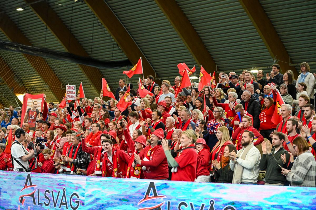 Fra NM-finalen i volleyball for kvinner 2026