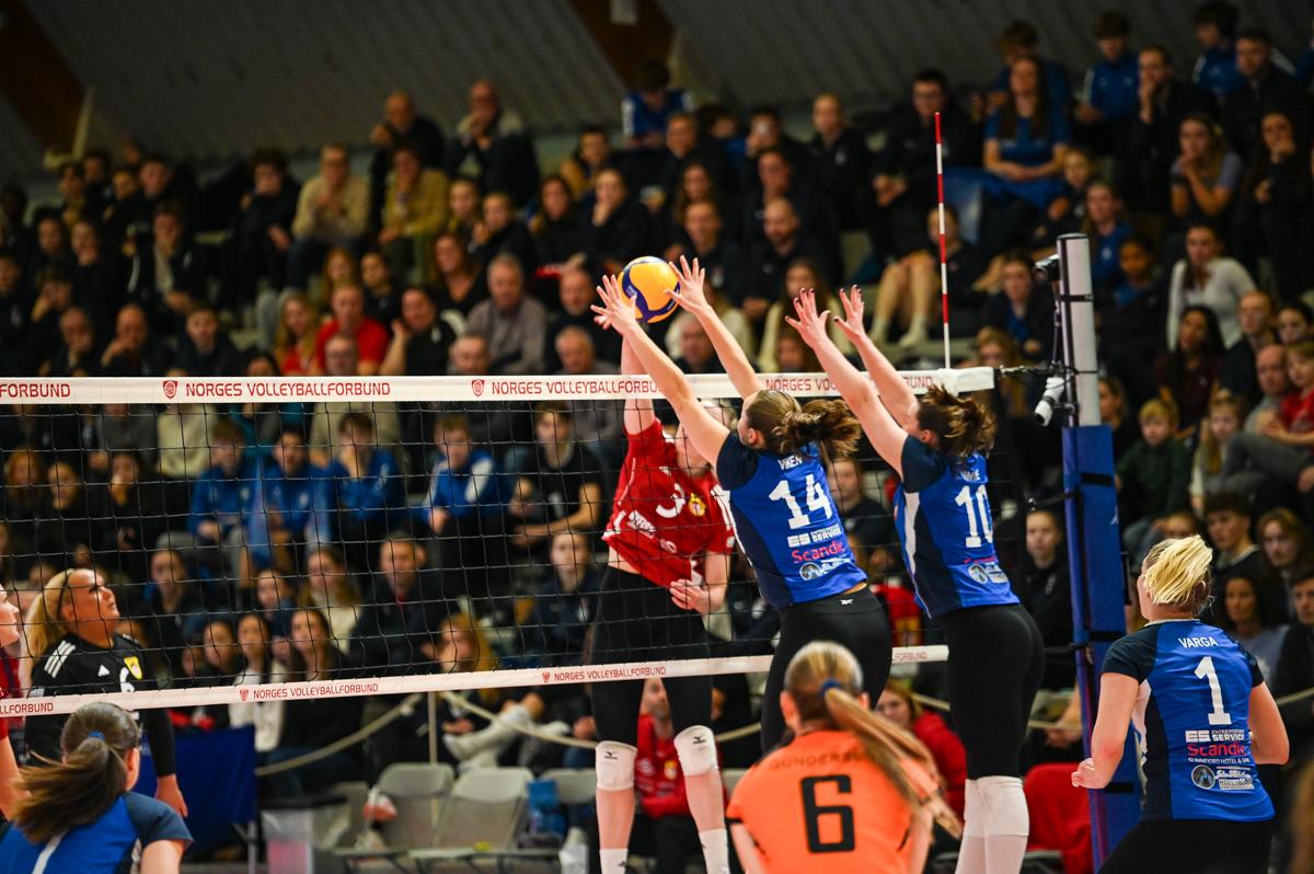 Fra NM-finalen i volleyball for kvinner 2026