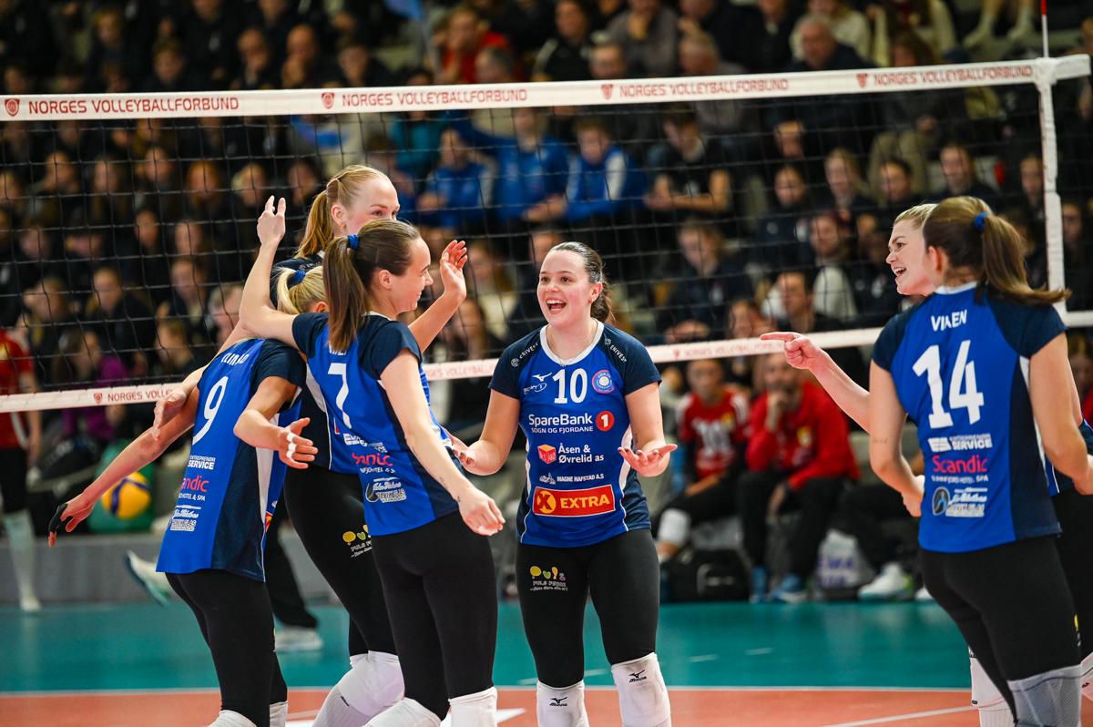 Fra NM-finalen i volleyball for kvinner 2026