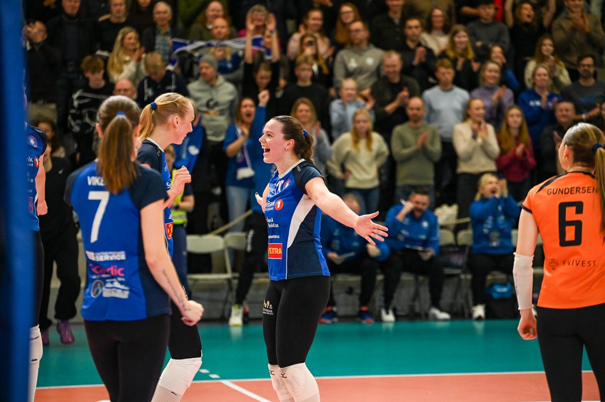 Fra NM-finalen i volleyball for kvinner 2026