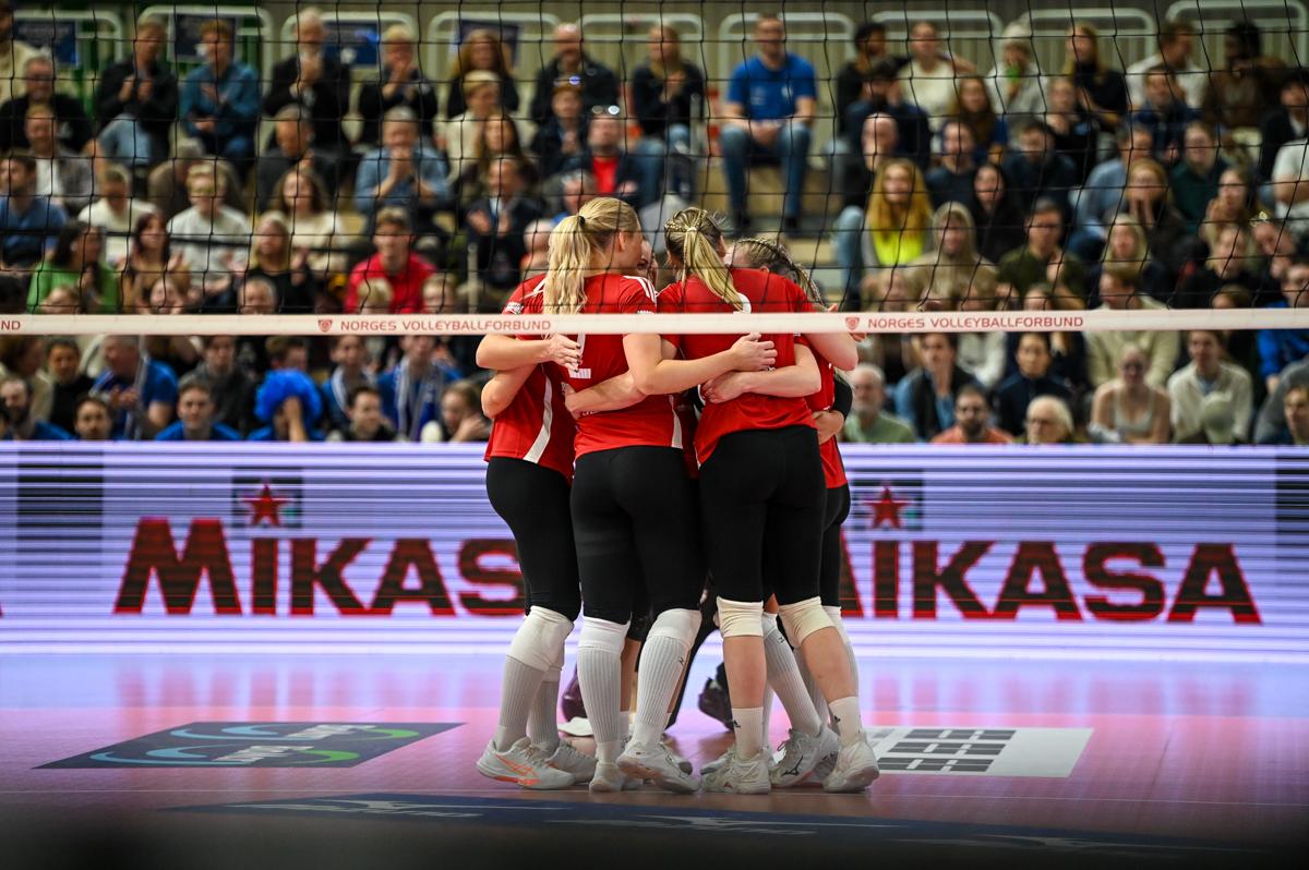 Fra NM-finalen i volleyball for kvinner 2026