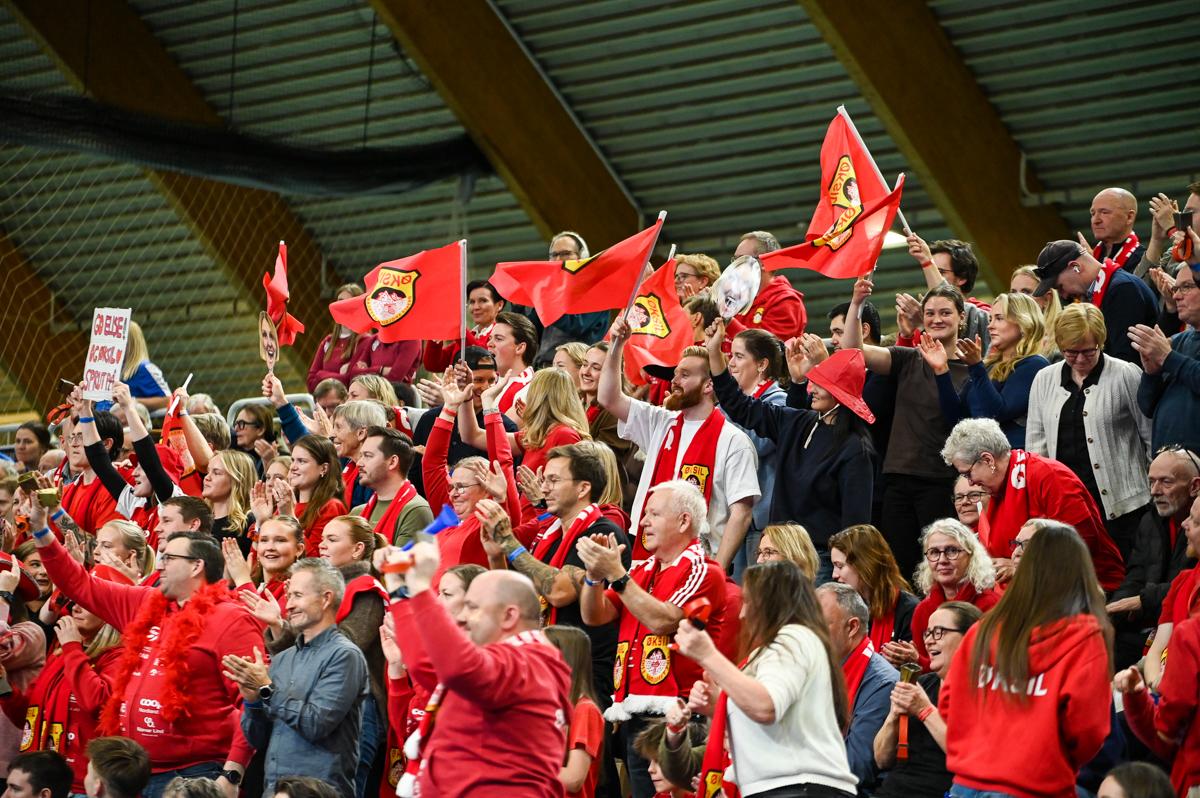 Fra NM-finalen i volleyball for kvinner 2026