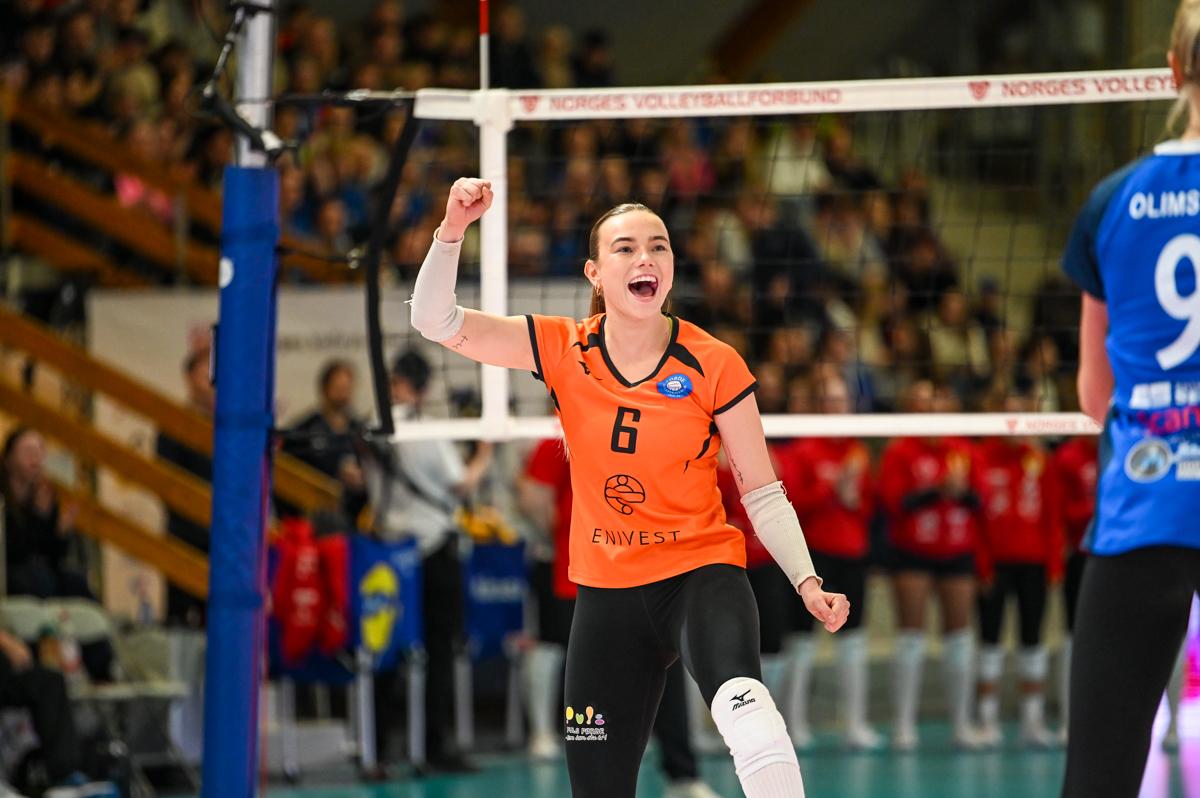 Fra NM-finalen i volleyball for kvinner 2026