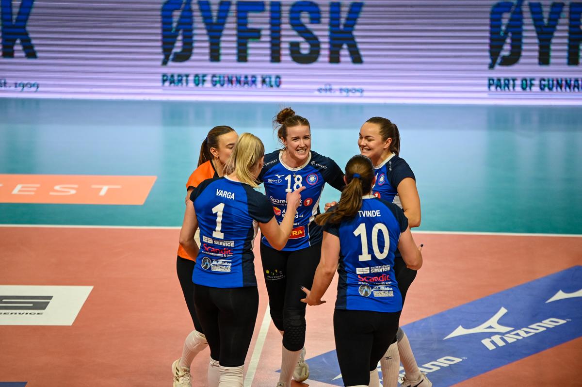 Fra NM-finalen i volleyball for kvinner 2026