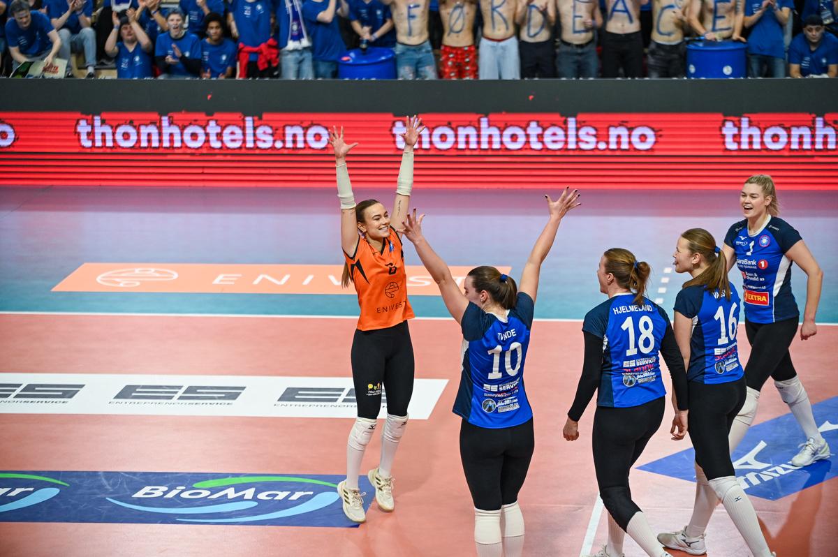 Fra NM-finalen i volleyball for kvinner 2026