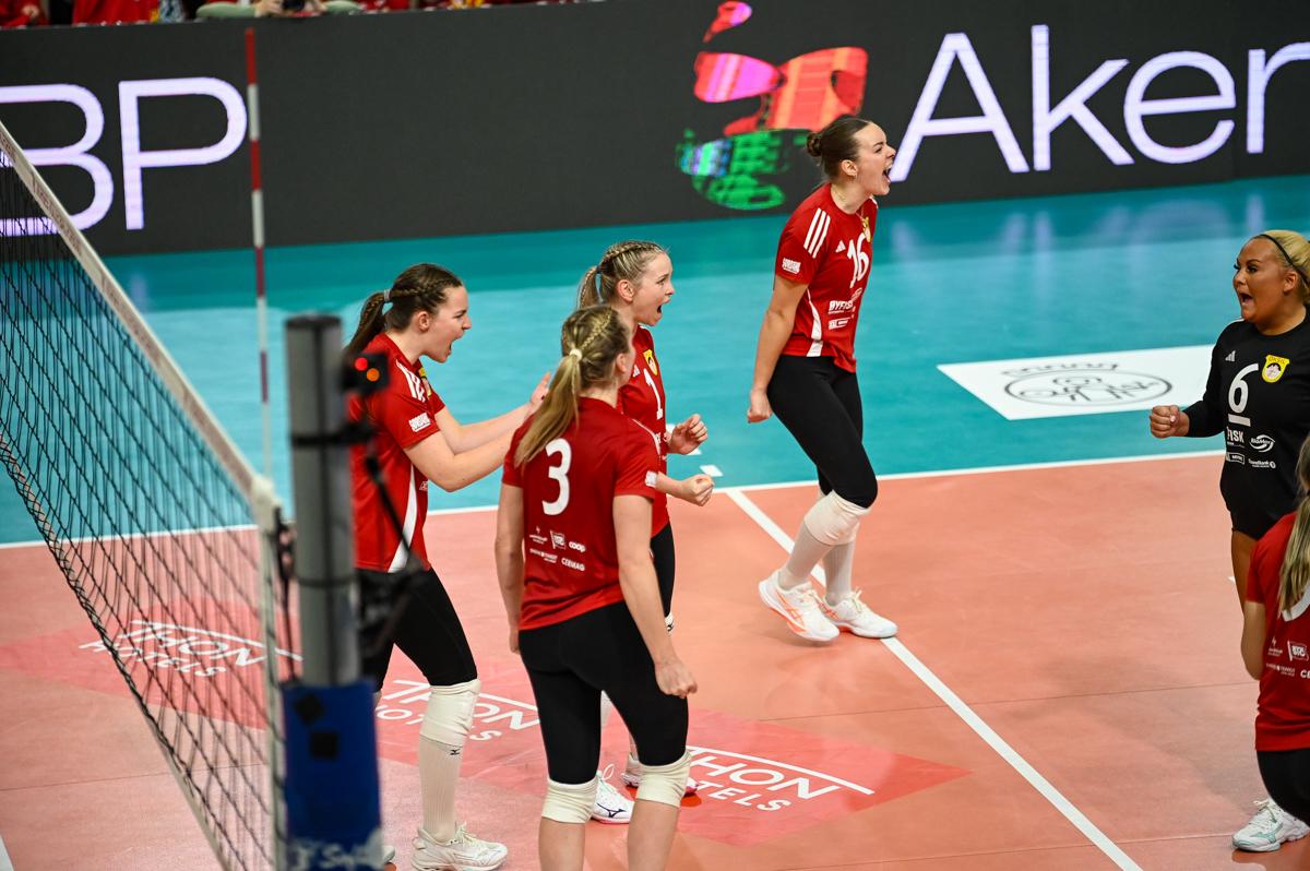 Fra NM-finalen i volleyball for kvinner 2026