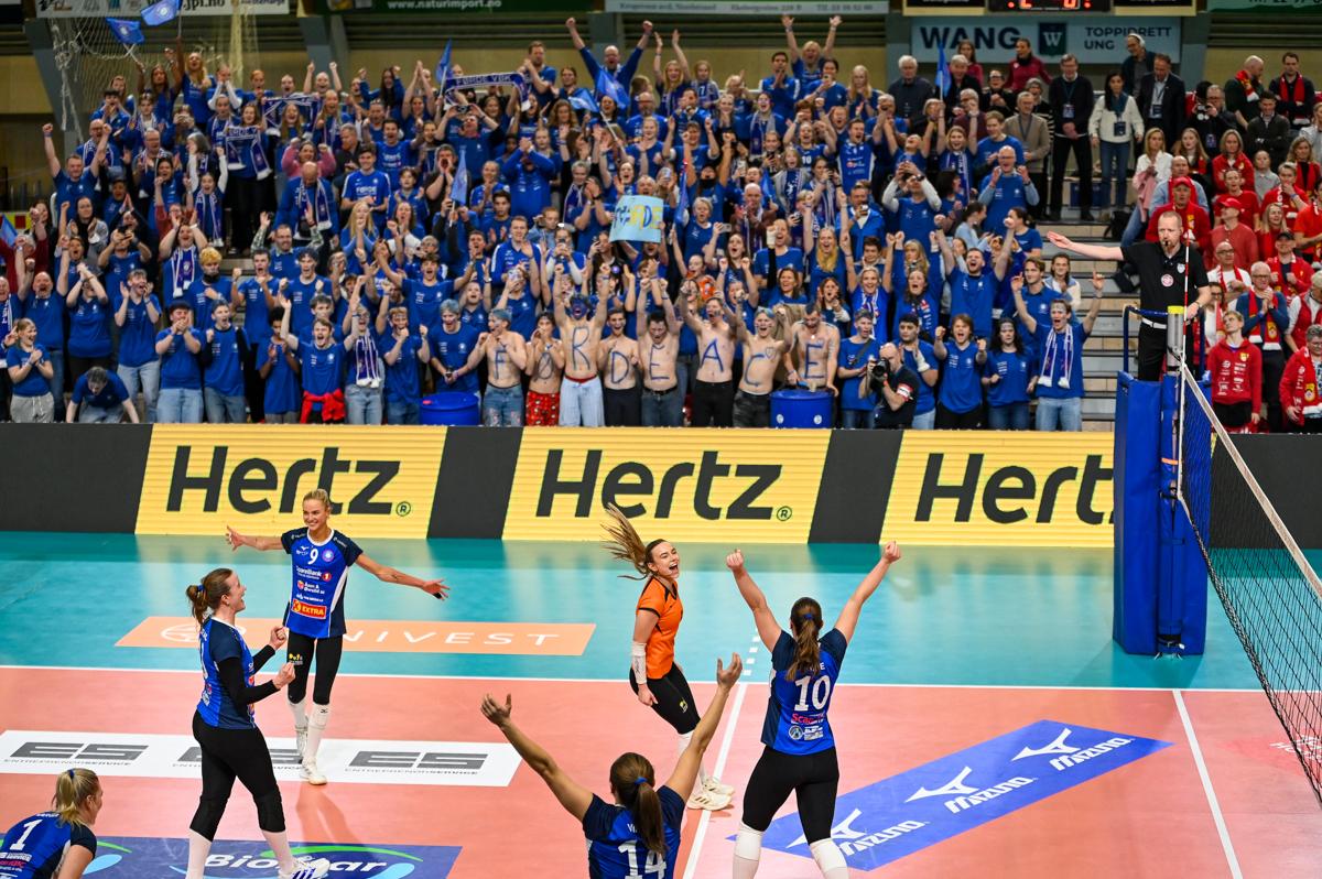 Fra NM-finalen i volleyball for kvinner 2026