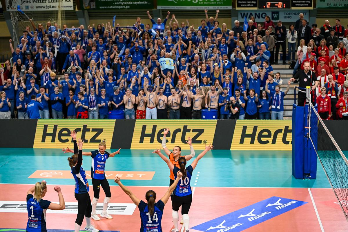 Fra NM-finalen i volleyball for kvinner 2026