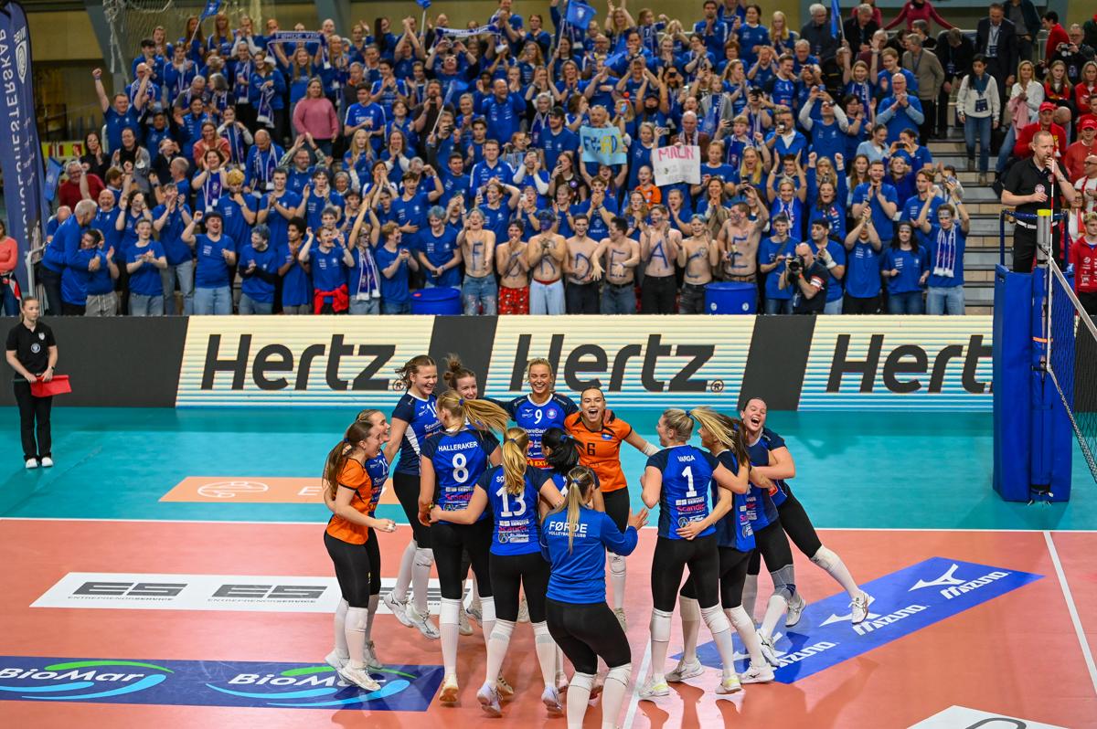Fra NM-finalen i volleyball for kvinner 2026