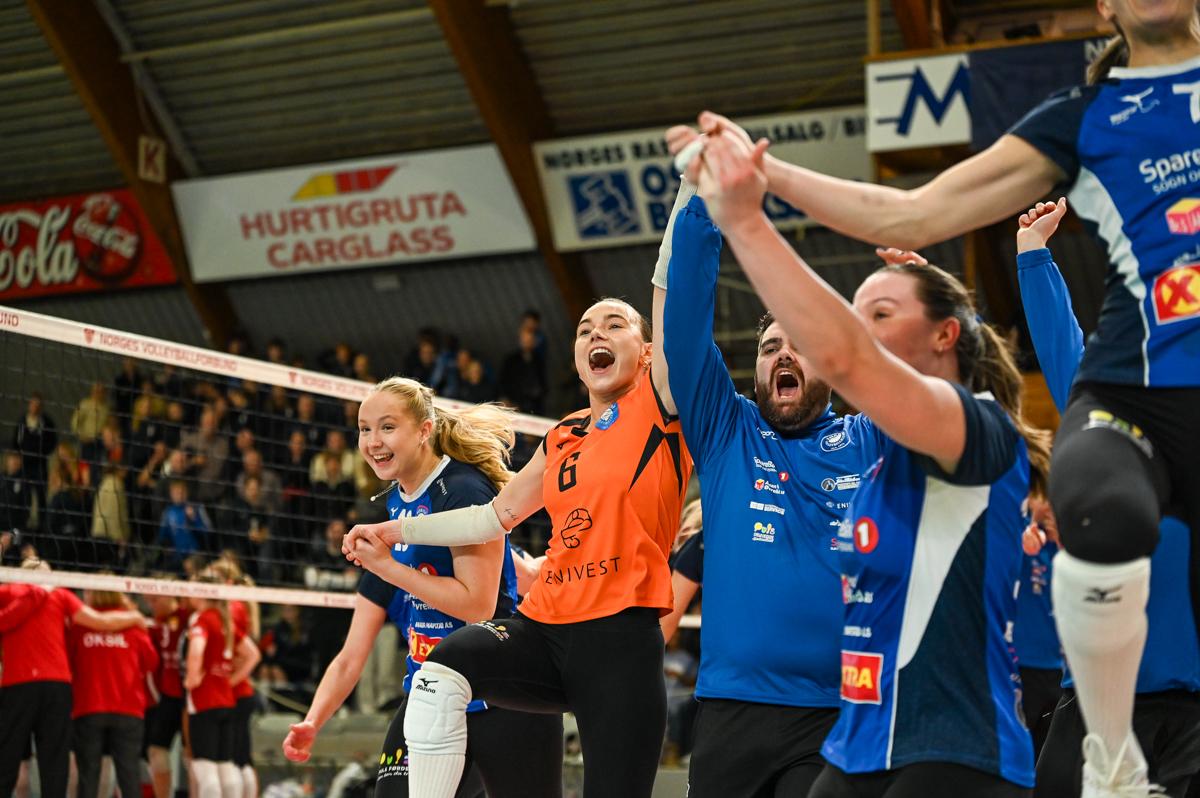 Fra NM-finalen i volleyball for kvinner 2026