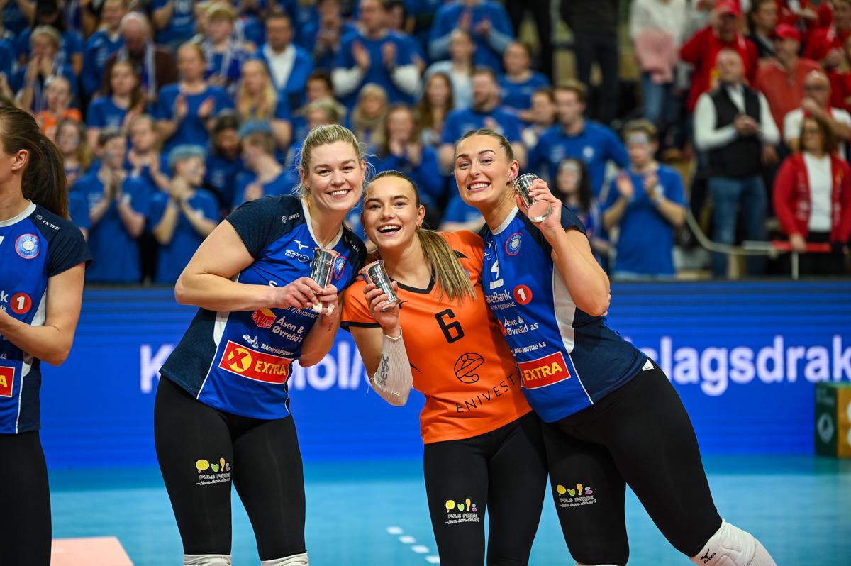 Fra NM-finalen i volleyball for kvinner 2026
