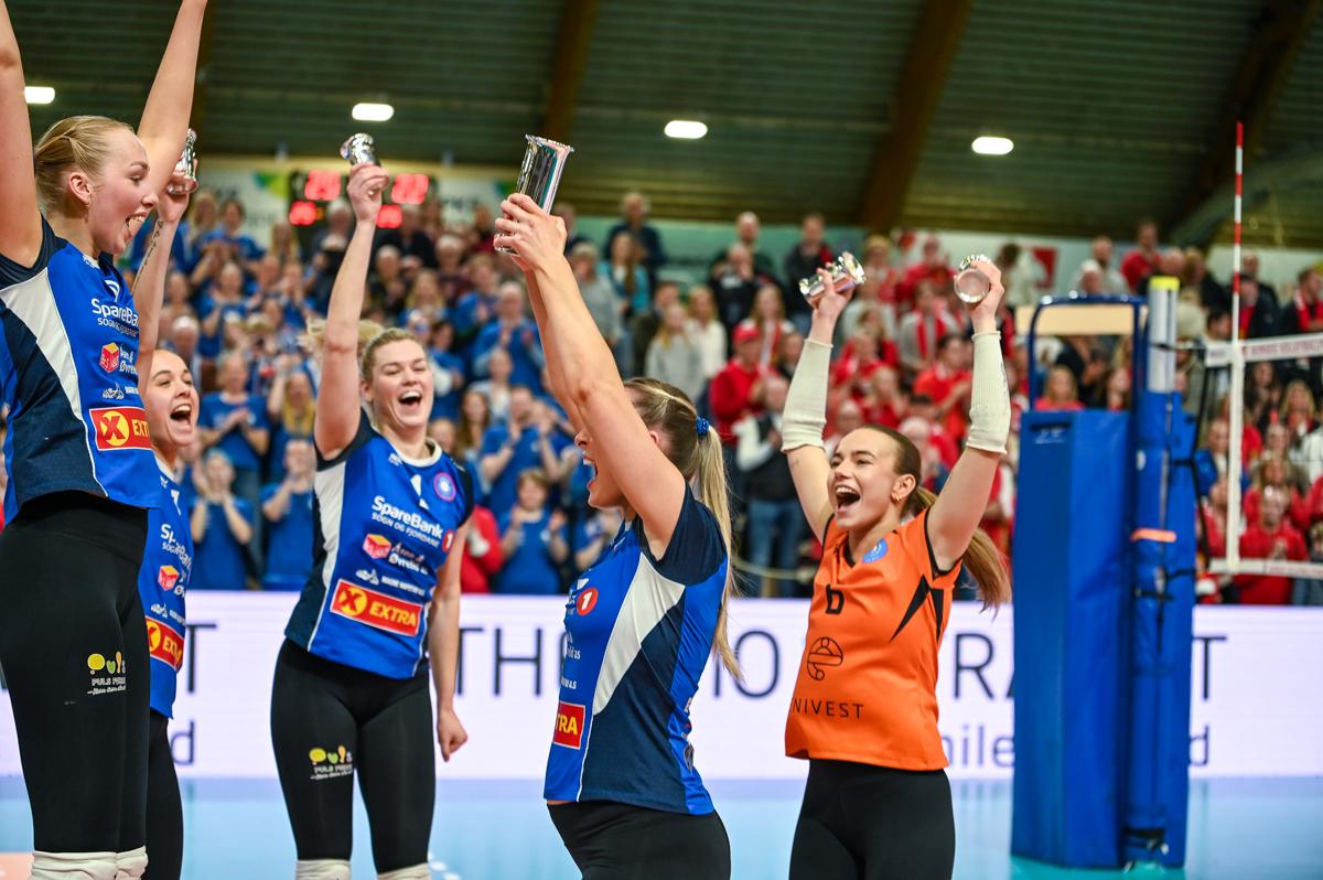 Fra NM-finalen i volleyball for kvinner 2026