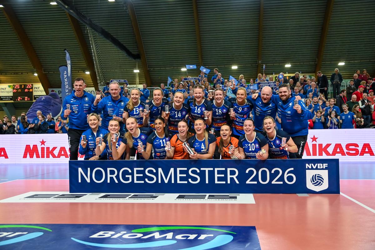 Fra NM-finalen i volleyball for kvinner 2026