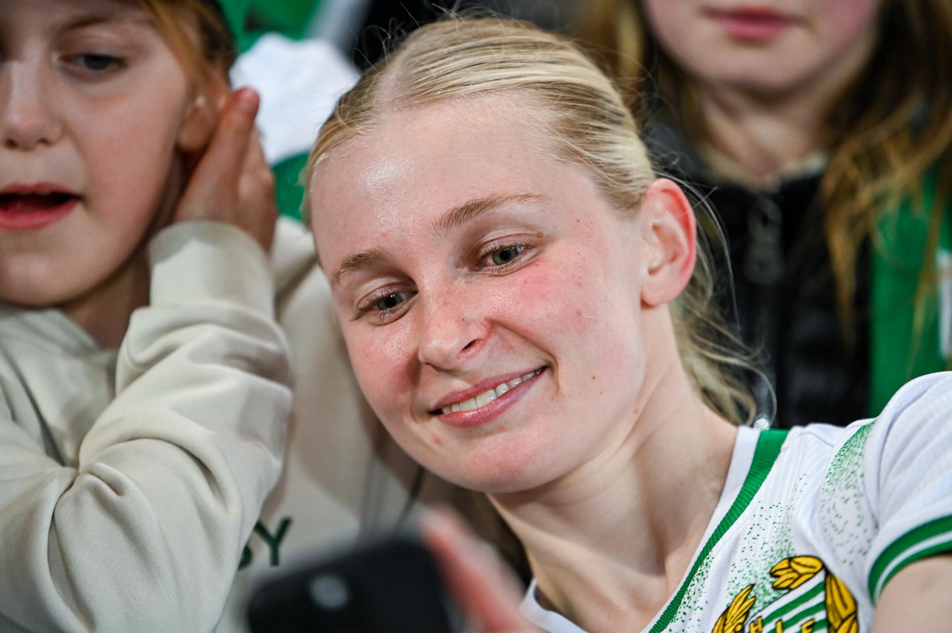 Fra Hammarbys semifinale hjemme mot Sparta Praha.