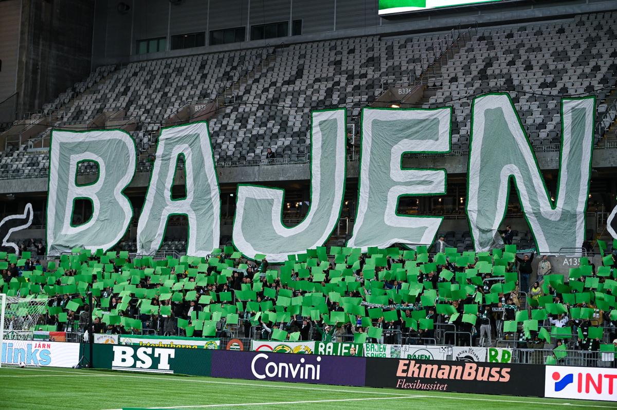 Fra Hammarbys semifinale hjemme mot Sparta Praha.
