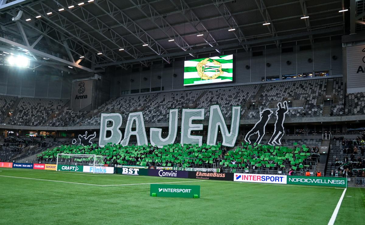 Fra Hammarbys semifinale hjemme mot Sparta Praha.