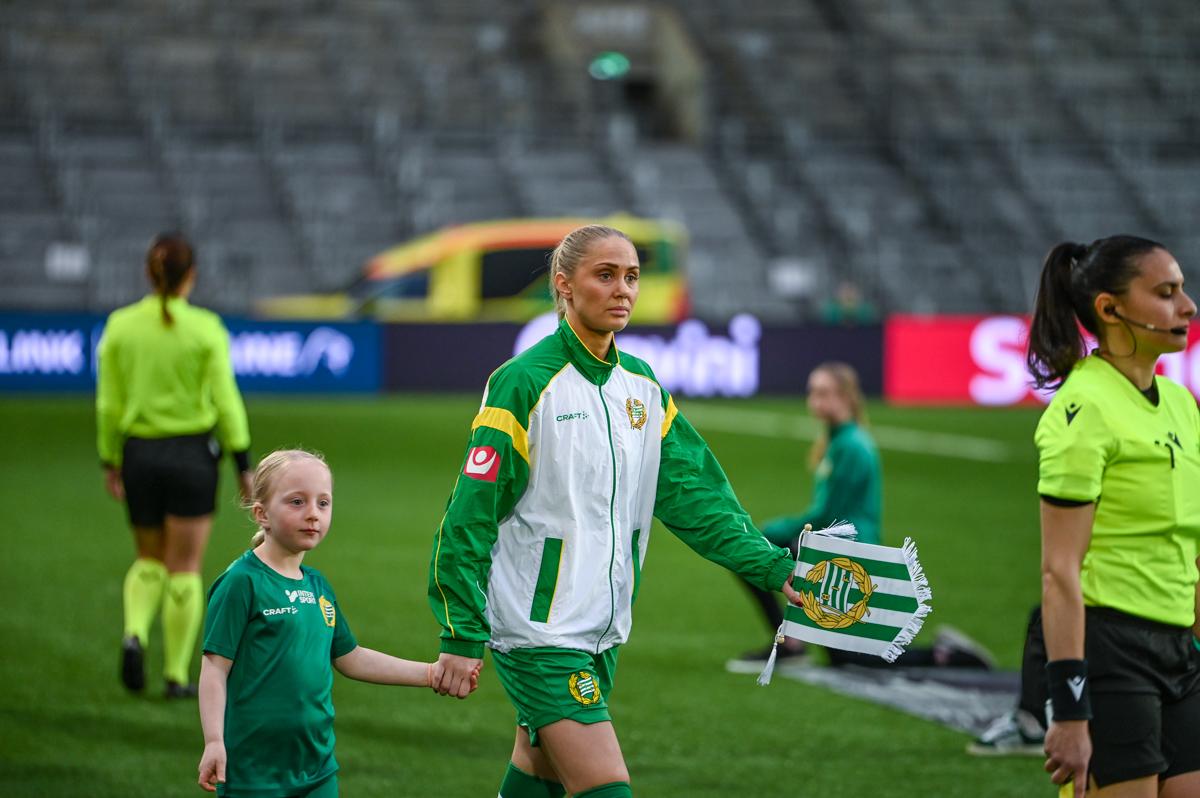 Fra Hammarbys semifinale hjemme mot Sparta Praha.