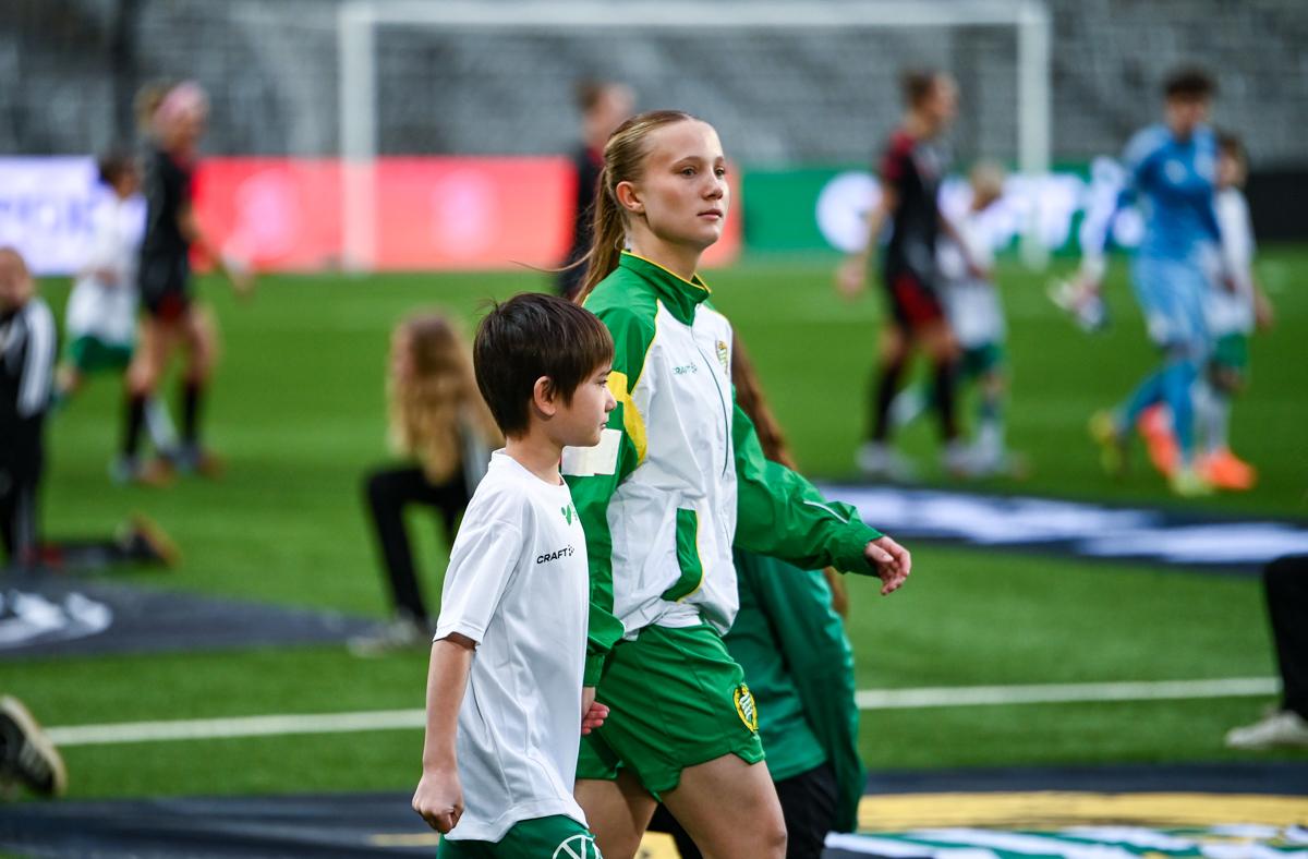 Fra Hammarbys semifinale hjemme mot Sparta Praha.