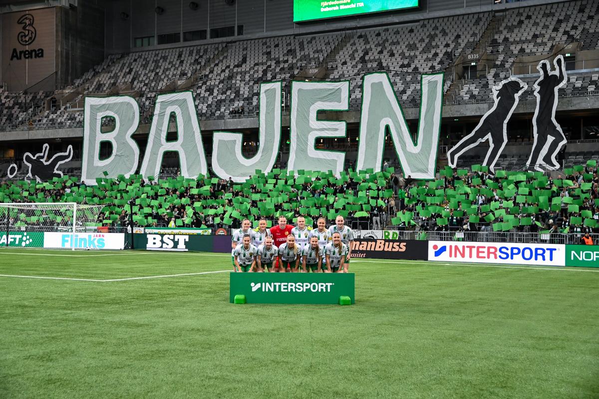 Fra Hammarbys semifinale hjemme mot Sparta Praha.