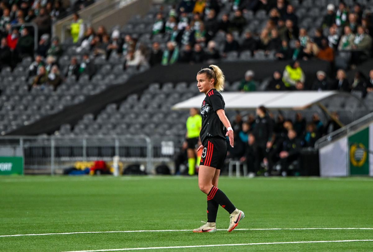 Fra Hammarbys semifinale hjemme mot Sparta Praha.