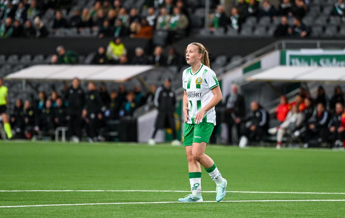 Fra Hammarbys semifinale hjemme mot Sparta Praha.