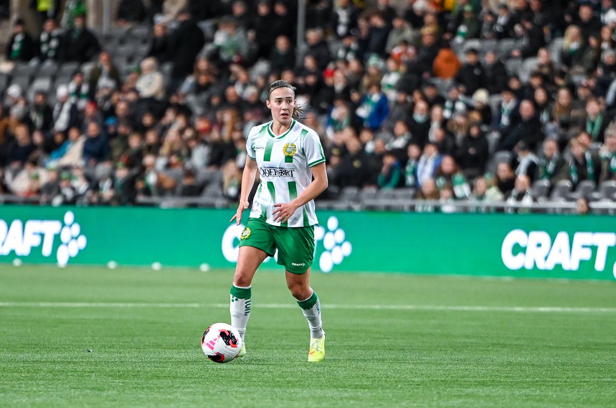Fra Hammarbys semifinale hjemme mot Sparta Praha.