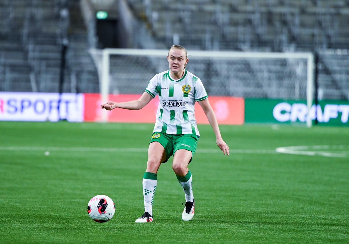 Fra Hammarbys semifinale hjemme mot Sparta Praha.