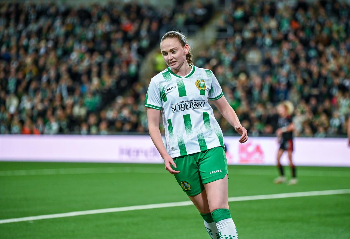 Fra Hammarbys semifinale hjemme mot Sparta Praha.