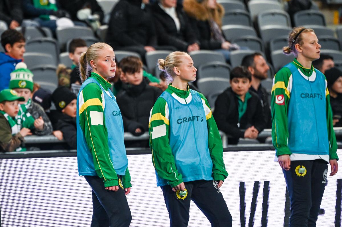 Fra Hammarbys semifinale hjemme mot Sparta Praha.