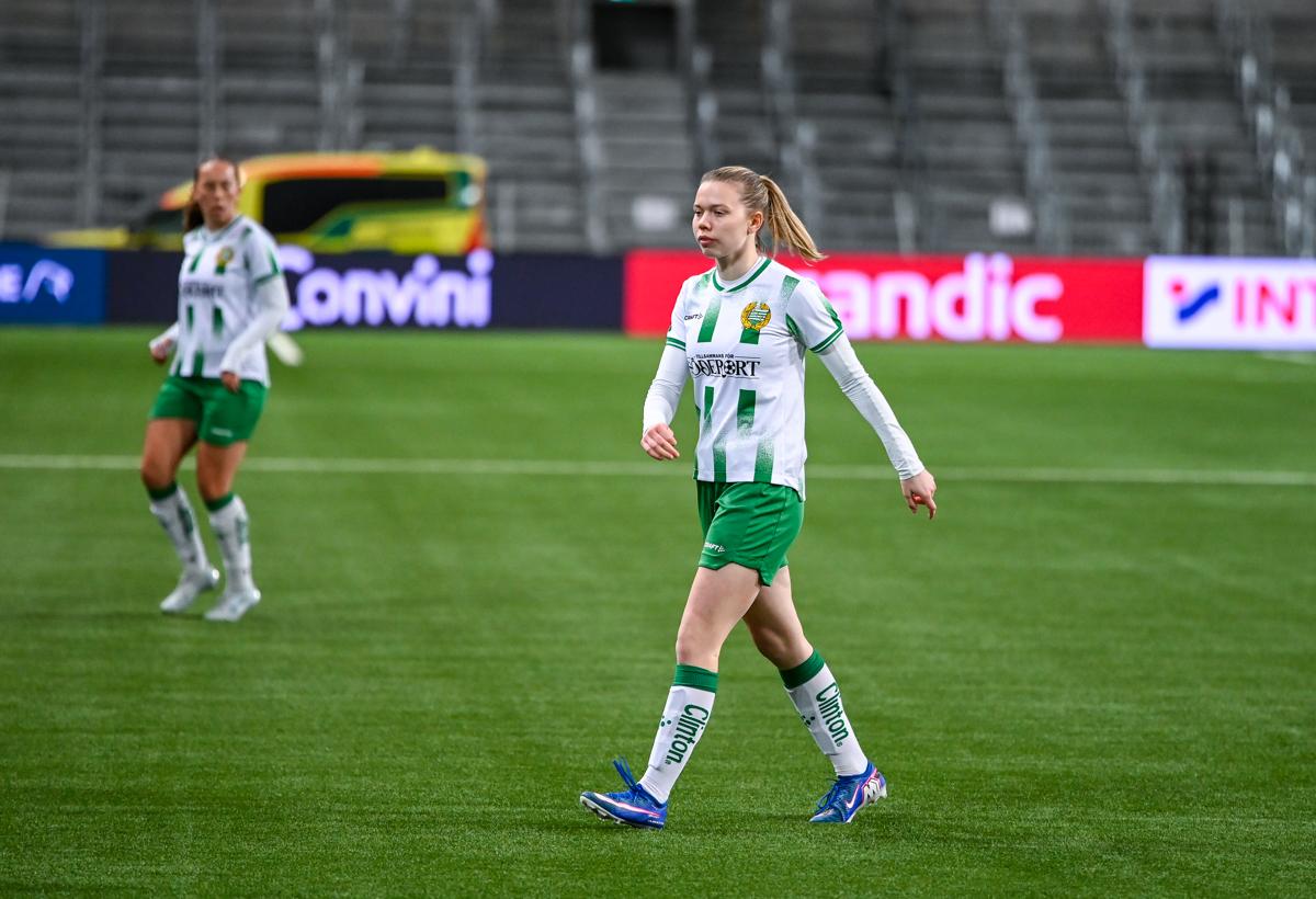 Fra Hammarbys semifinale hjemme mot Sparta Praha.