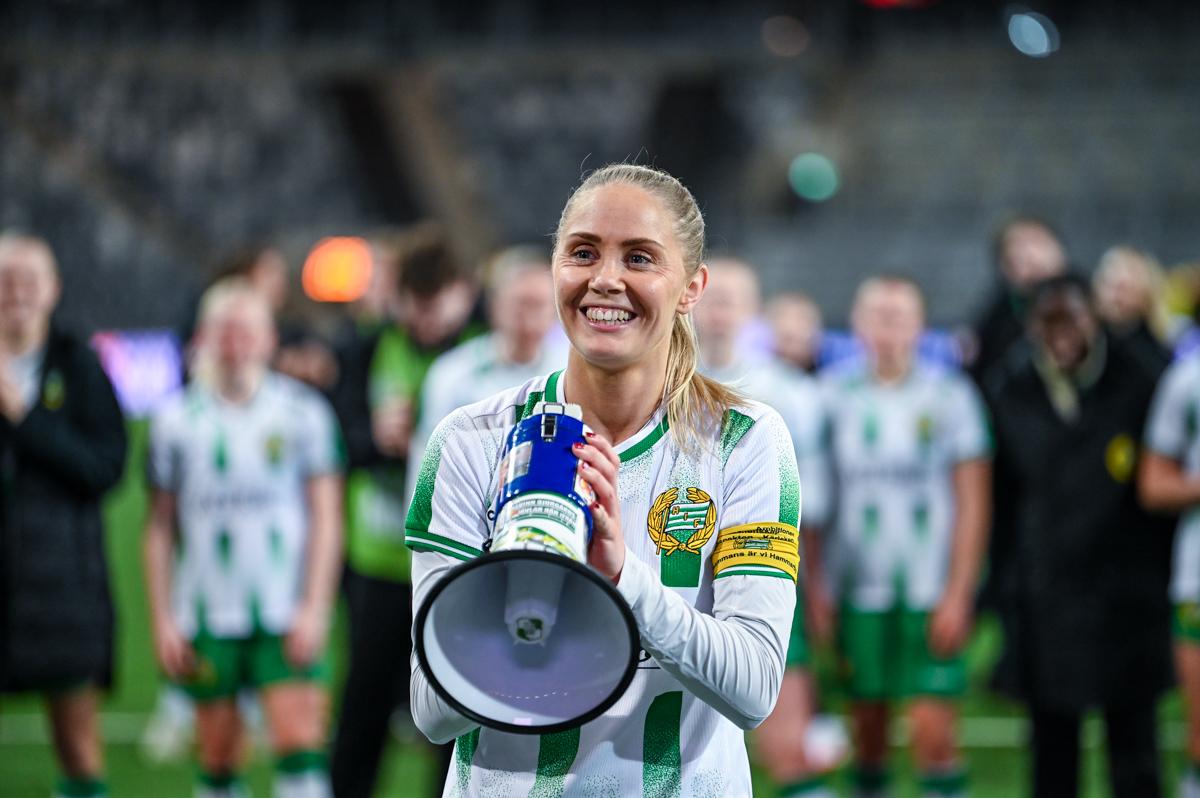 Fra Hammarbys semifinale hjemme mot Sparta Praha.