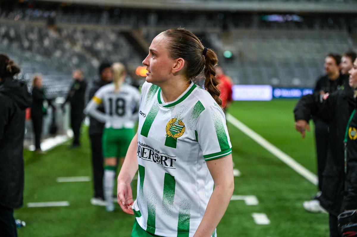 Fra Hammarbys semifinale hjemme mot Sparta Praha.