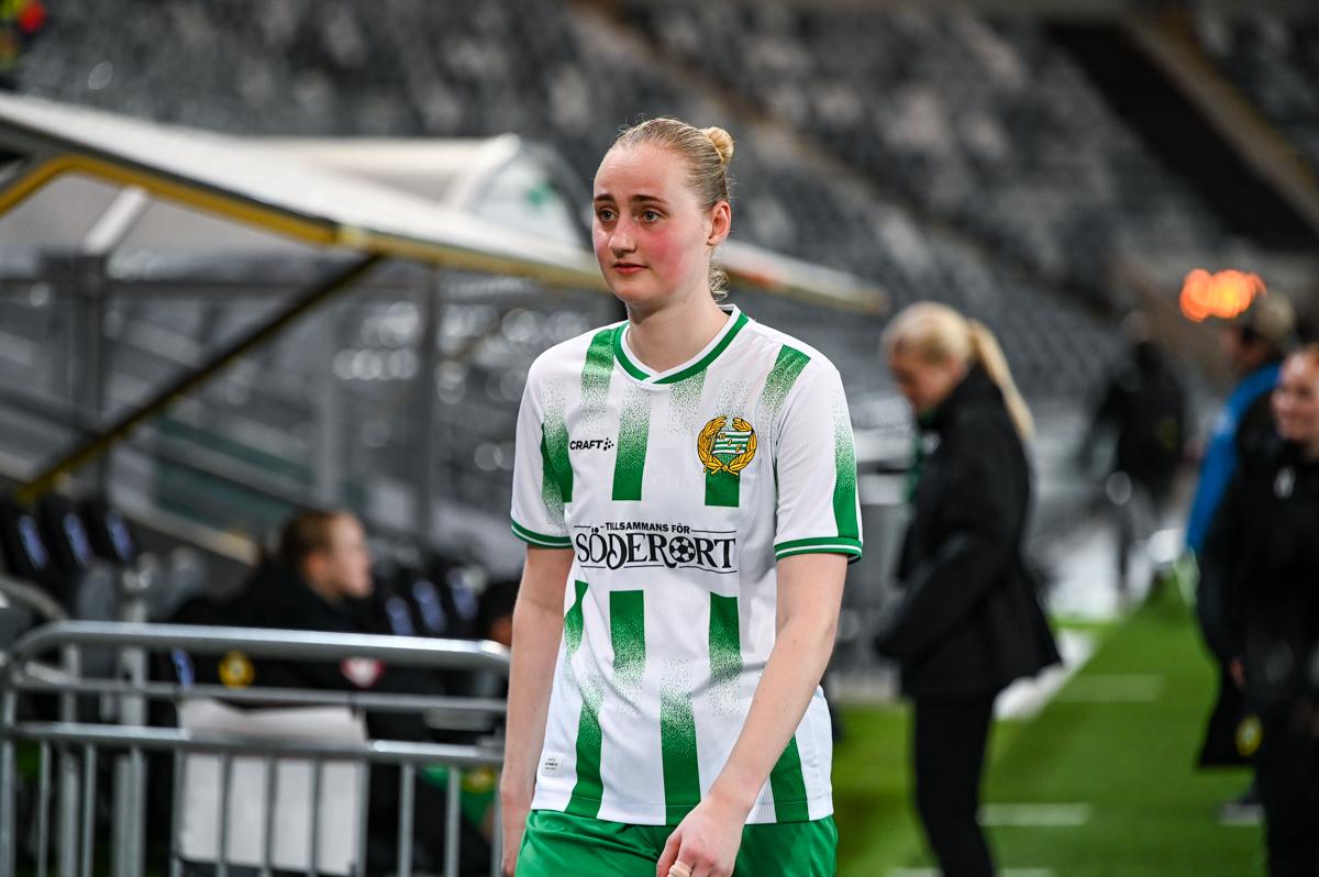 Fra Hammarbys semifinale hjemme mot Sparta Praha.