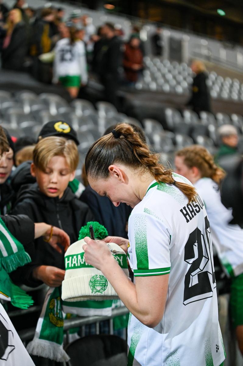 Fra Hammarbys semifinale hjemme mot Sparta Praha.