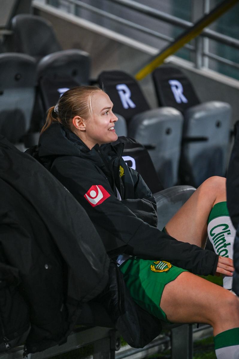 Fra Hammarbys semifinale hjemme mot Sparta Praha.