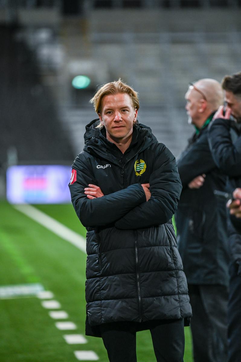 Fra Hammarbys semifinale hjemme mot Sparta Praha.