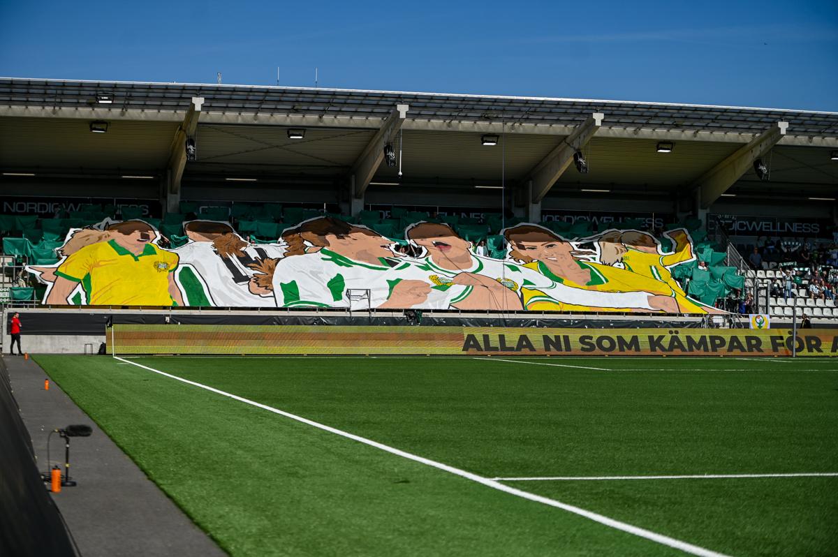 Fra historiens første europacupfinale på damesiden.