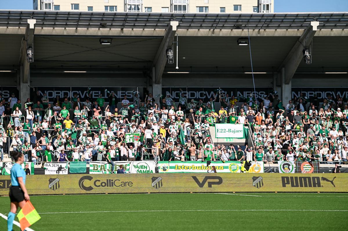 Fra historiens første europacupfinale på damesiden.