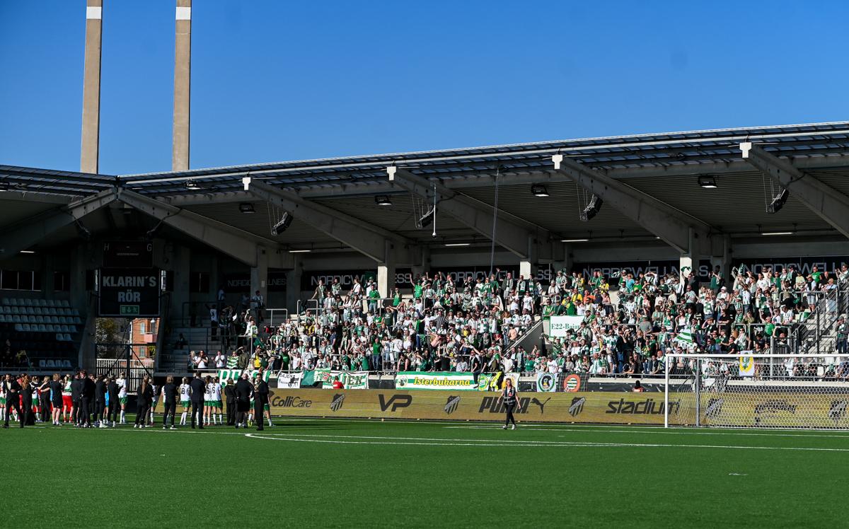 Fra historiens første europacupfinale på damesiden.